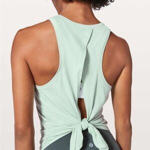 Lululemon All Tied Up Tank Seabreeze 4